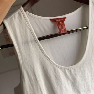 White linen Sundance dress